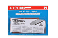 Peco ST90 N Platform and Ramp Brick