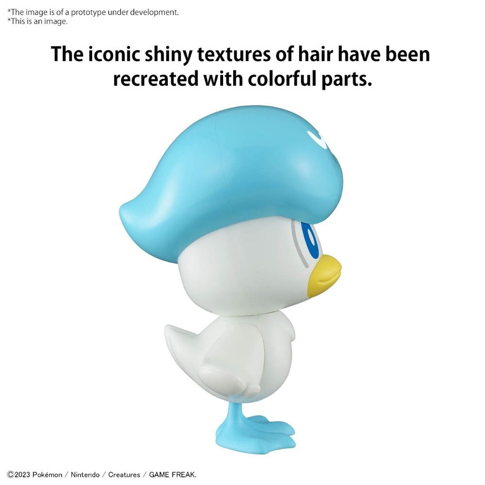Bandai 5066548 Quick 19 Quaxly Pokemon Model Kit
