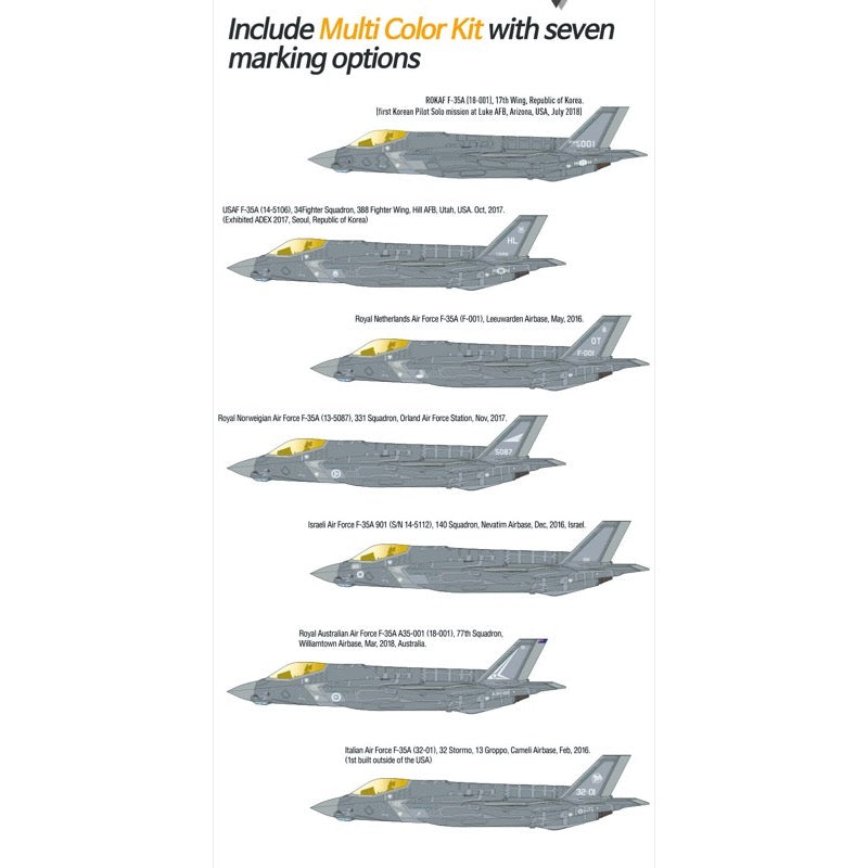 Academy 12561 1/72 Lockheed-Martin F-35A Export