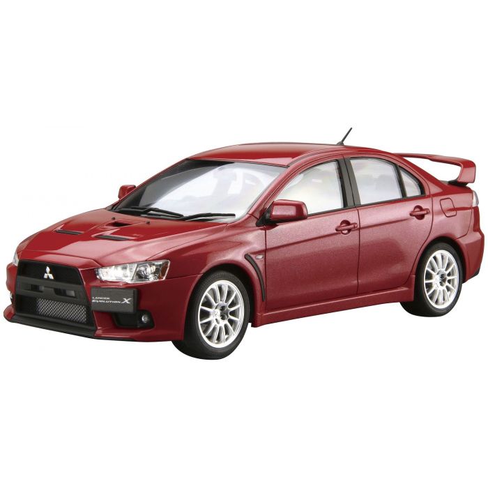 Aoshima A005795 1/24 Mitsubishi Lancer Evolution X CZ4A Final Edition 2015