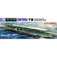 Aoshima 006751 1/700 Japanese Navy Aircraft Carrier Chitose