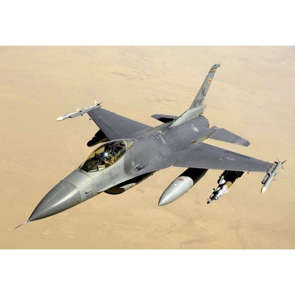 Academy 12124 1/32 Lockheed-Martin F-16C Fighting Falcon. Air National Guard