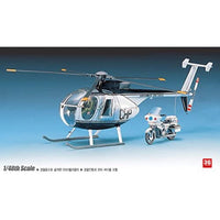 Academy 12249 1/48 Hughes 500D Police Helicopter