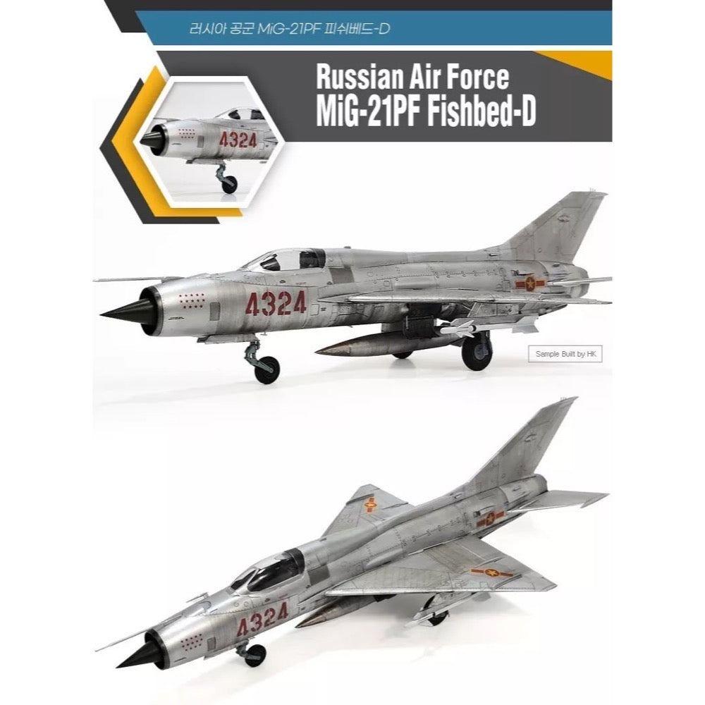 Academy 12320 1/48 Russian Air Force MiG-21PF Fishbed-D