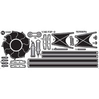 Academy 12326 1/48 USN F3F-2 VF-6