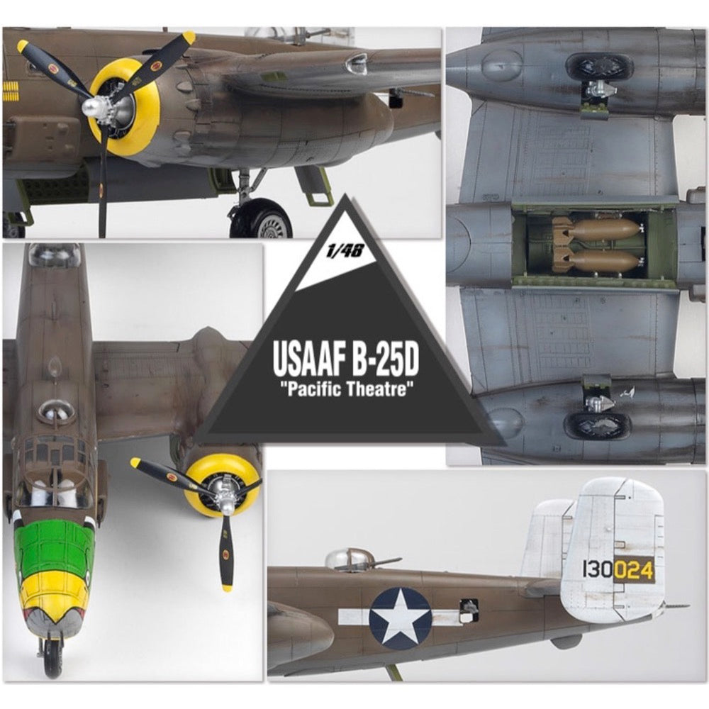 Academy 12328 1/48 USAAF B-25D "Pacific Theatre"