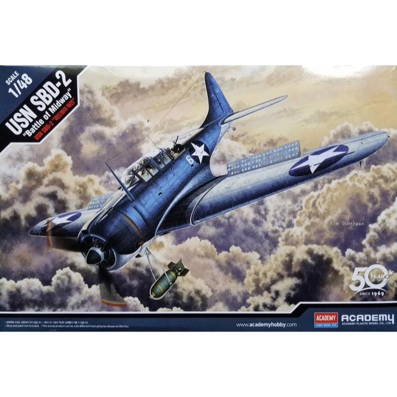 Academy 12335 1/48 USN SBD-2 "Midway"