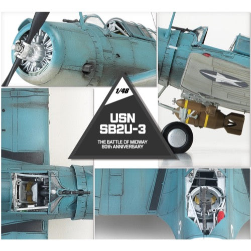 Academy 12350 1/48 USN SB2U-3 "Battle of Midway" 80th Anniversary