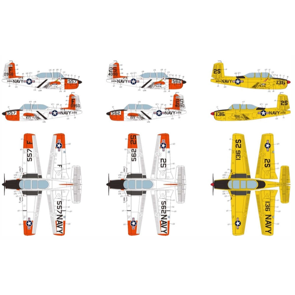 Academy 12361 1/48 USN T-34B Mentor "VT-5 Training Air Wing"
