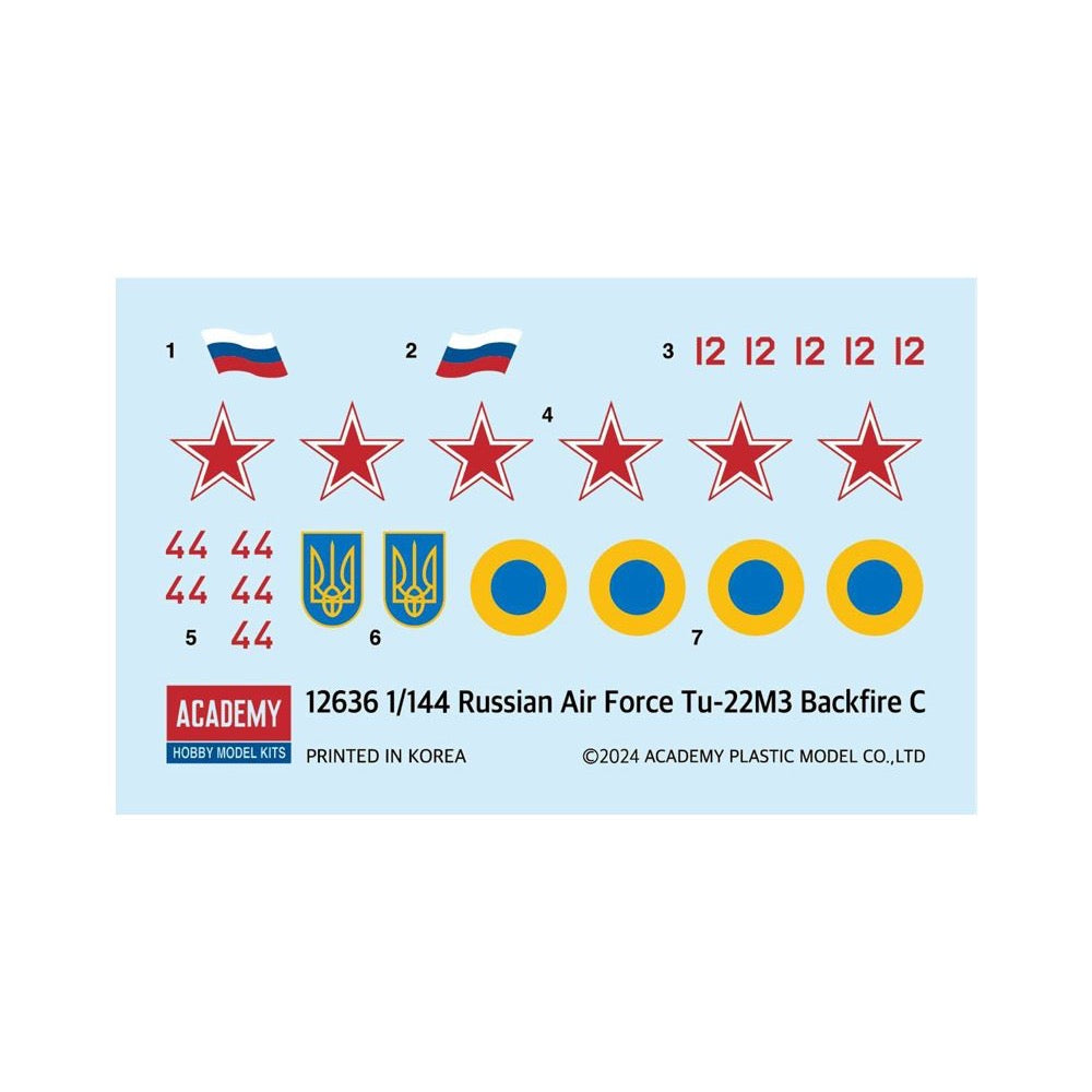 Academy 1/144 Russian Airforce Tu-22M3 Backfire C