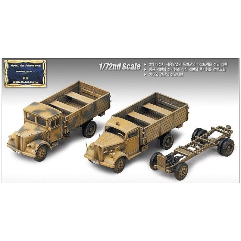 Academy 13404 1/72 German Cargo Truck