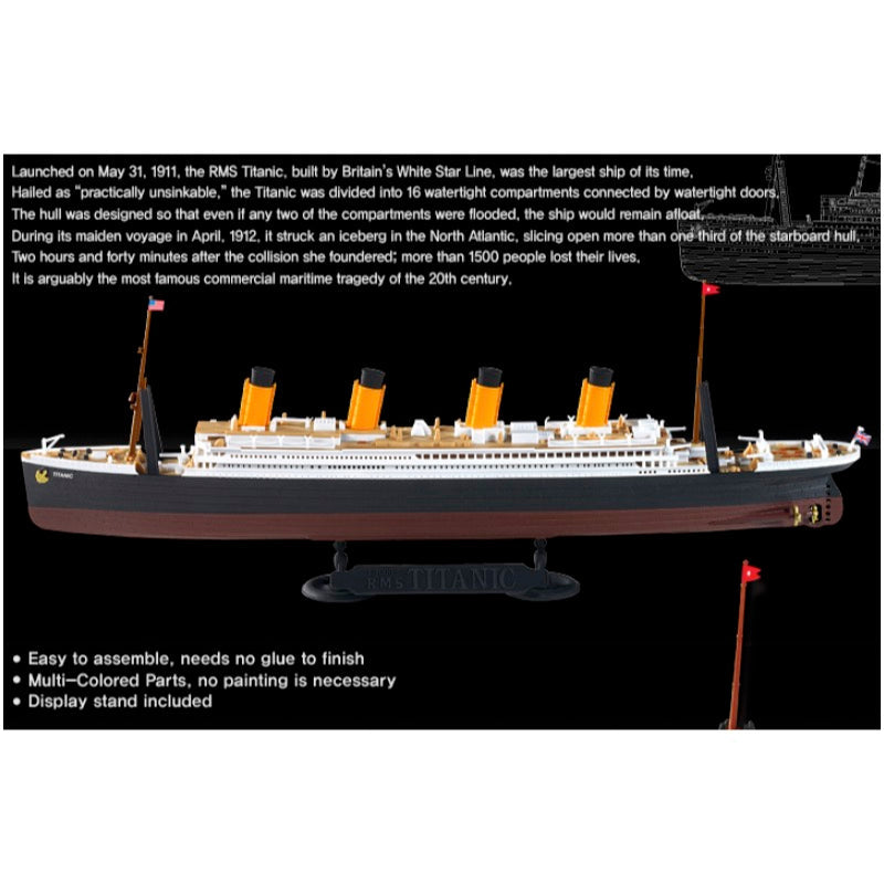 Academy 14217 1/1000 RMS Titanic MCP Model Kit