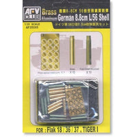 AFV 35095 1/35 German 8.8cm L/56 Shell Case (Brass)