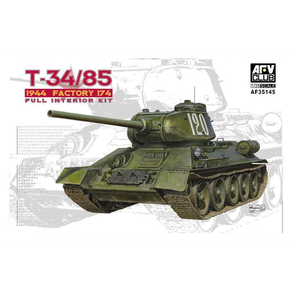AFV 35145 1/35 T-34-85 Model 44/45