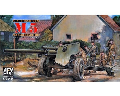 AFV 35181 1/35 105mm Howitzer M5 w/ M6 Carriage