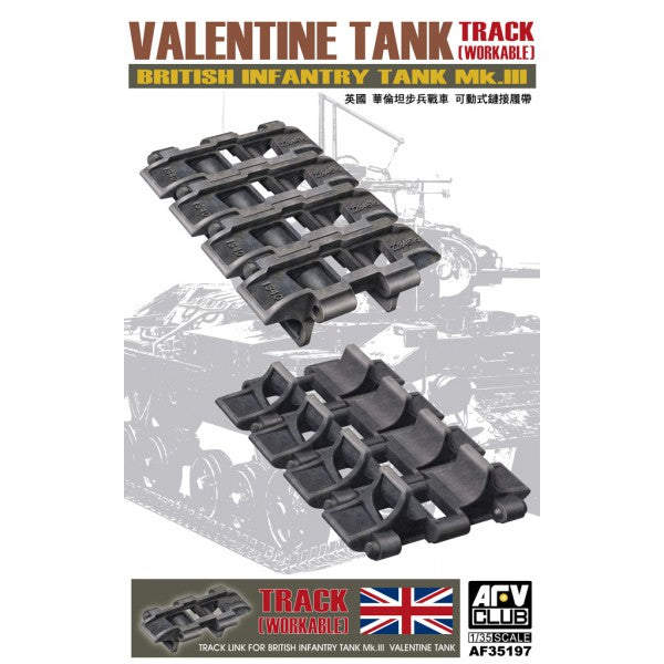 AFV 35197 1/35 Valentine Mk.I w/ Workable Track