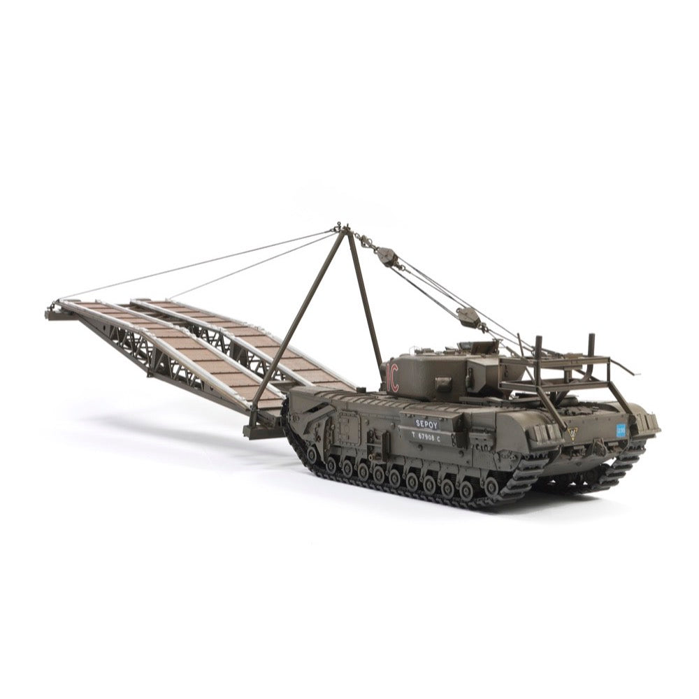 AFV 35342 1/35 Churchill Mk IV AVRE with SBG Bridge WWII Small Box Girder Bridge