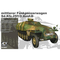 AFV 35S47 1/35 Mittlerer Funkpanzerwagen Sd.Kfz.25 Ausf.D Comm Vehicle