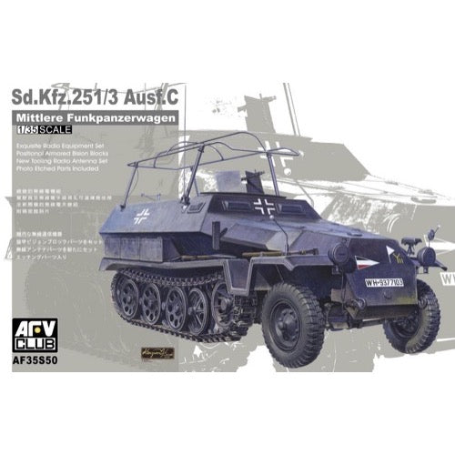 AFV 35S50 1/35 Sd.Kfz.25 Ausf.C