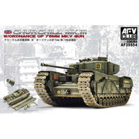 AFV 35S54 1/35 Churchill MK.3 75mm with Workable Track