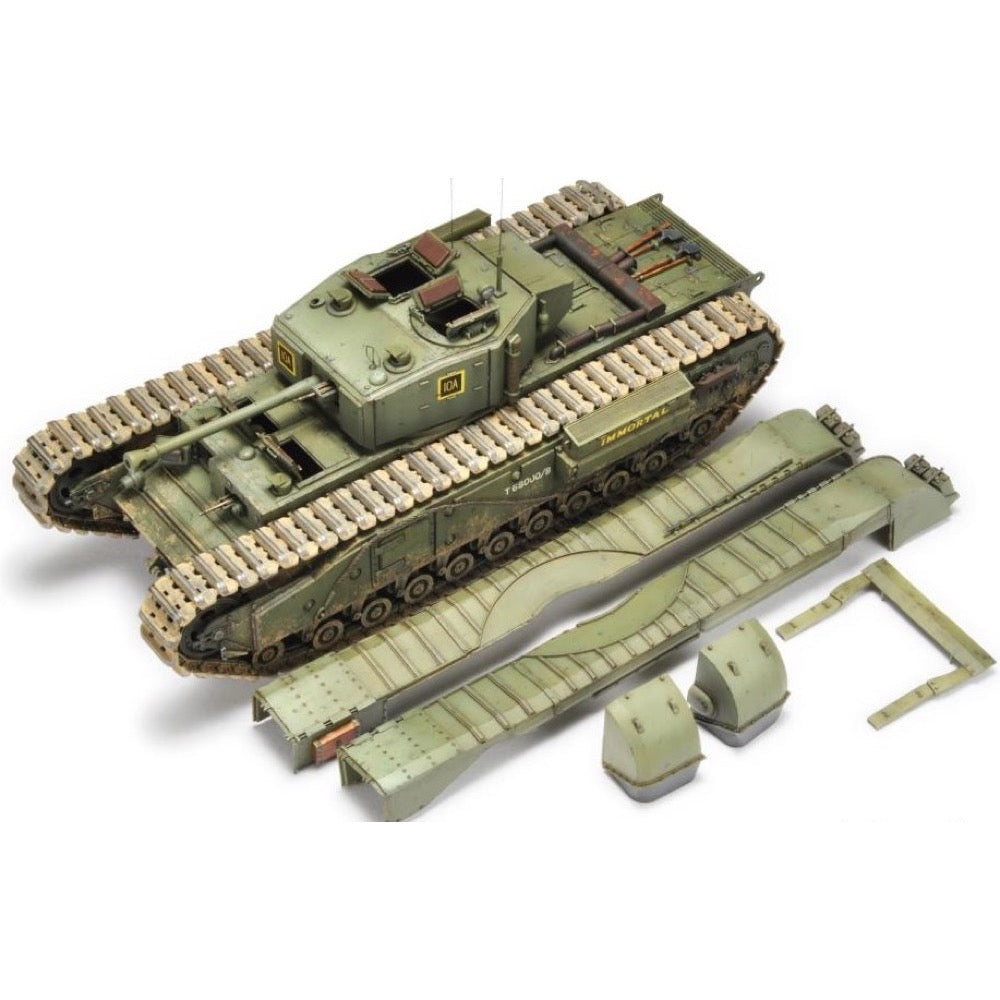 AFV 35S54 1/35 Churchill MK.3 75mm with Workable Track