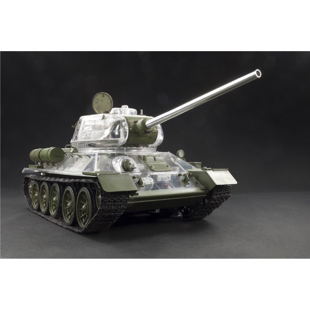 AFV 35S55 1/35 T-34/85 1944 Factory No.183 Full Interior with Clear Turret and Upper Hull Parts
