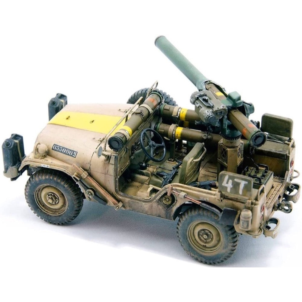 AFV 35S97 1/35 IDF 1/4 TON 4x4 M38A1/CJ05 Anti Tank Missile Vehicle