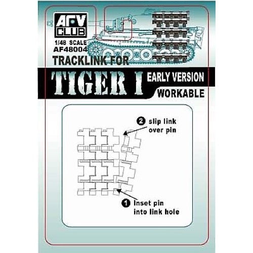 AFV 48004 1/48 Track Tiger 1 Early Version