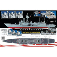 AFV 70007 1/700 USS Oliver Hazard Perry Class Frigate Full Hull