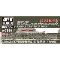 AFV AC35011 1/35 Sticker Sim Anti Ref Coating