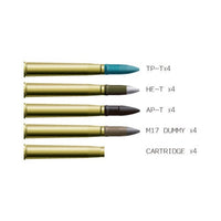 AFV AG35040 Club 1/35 Brass US 40mm Ammo Set