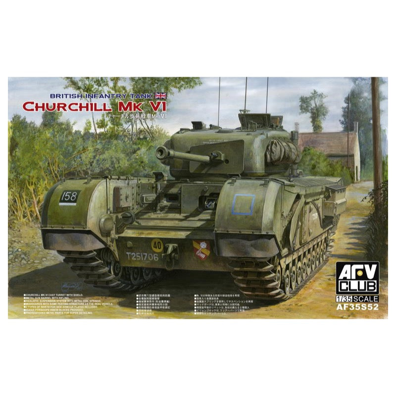 AFV 1/35 Churchill Mk.VI 75mm Gun Limited AFV-35S52 4716965359522