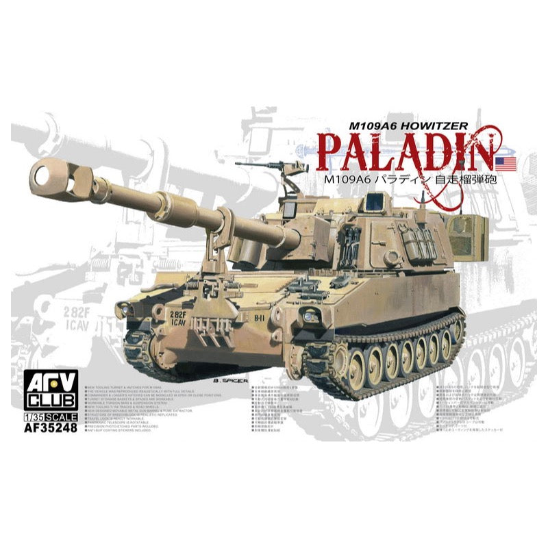 AFV 1/35 M-109A6 Paladin US Army AFV-35248 4716965352486