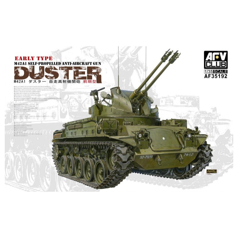 AFV Club 1/35 M42A1 Duster Early Type AFV-35192 4716965351922