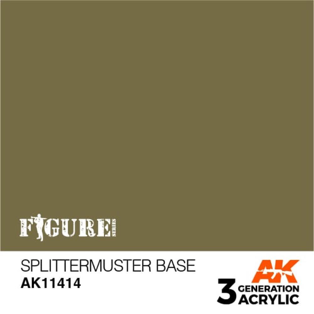 AK Interactive AK11414 Figure Series Splittermuster Base Acrylic Paint 17ml 3rd Generation