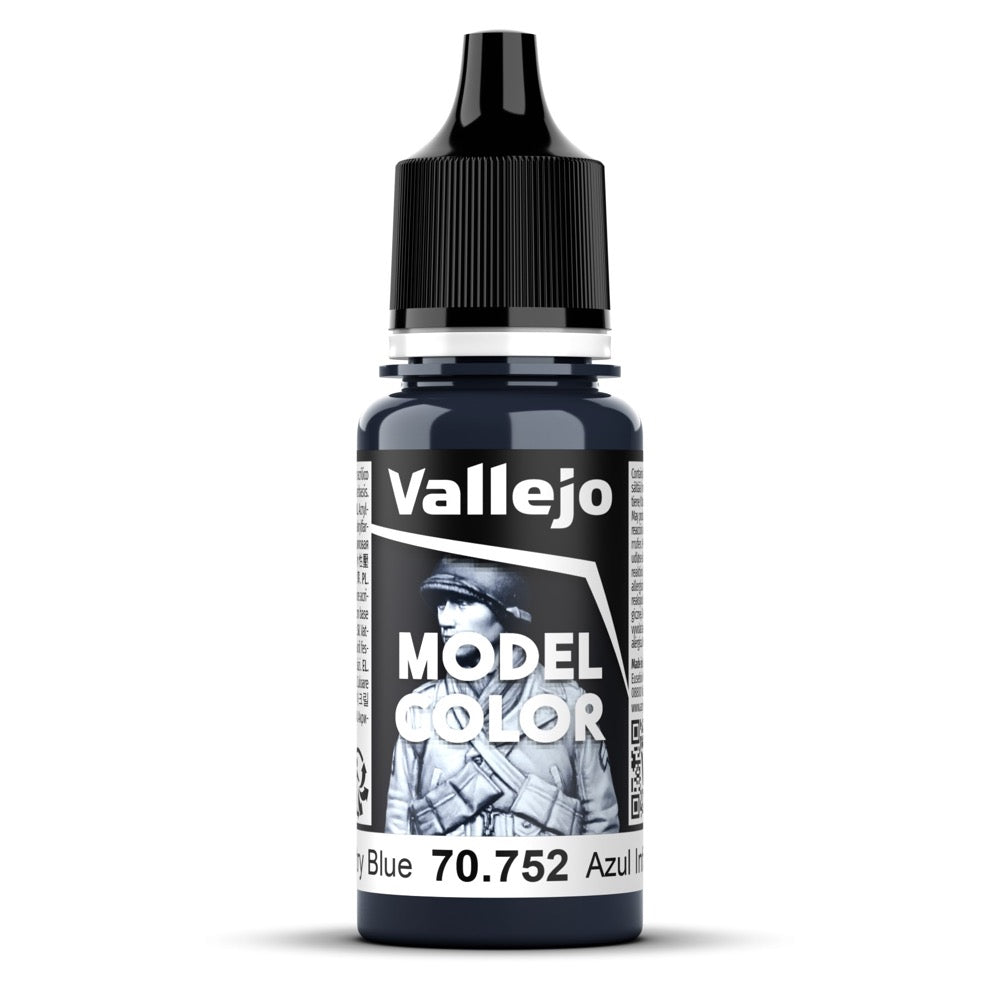 Vallejo 70752 Model Color Infantry Blue 18ml Acrylic Paint 063