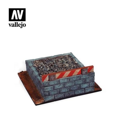 Vallejo SC120 Scenics Railroad Buffer Block