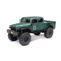 Axial SCX24 40s 4 Door Dodge Power Wagon Rock RC Crawler Green AXI00007T2