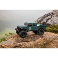 Axial SCX24 40s 4 Door Dodge Power Wagon Rock RC Crawler Green AXI00007T2