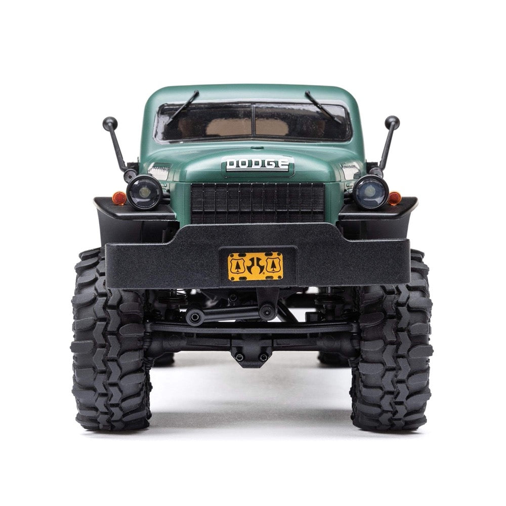 Axial SCX24 40s 4 Door Dodge Power Wagon Rock RC Crawler Green AXI00007T2