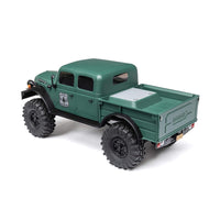 Axial SCX24 40s 4 Door Dodge Power Wagon Rock RC Crawler Green AXI00007T2