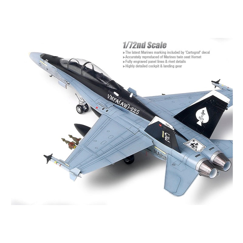 Academy 12422 1/72 F/A 18D Hornet US Marines AUS decal
