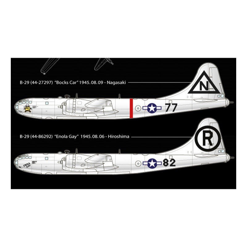 Academy 12528 1/72 B-29A "Enola Gay & Bockscar" Superfortress