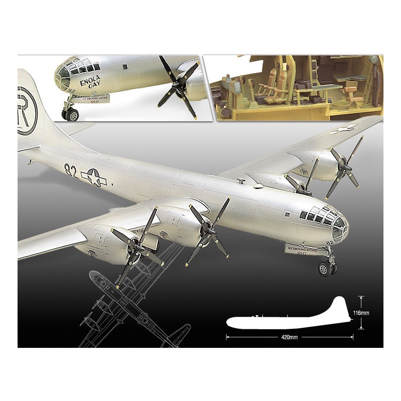 Academy 12528 1/72 B-29A "Enola Gay & Bockscar" Superfortress