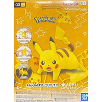 Bandai 5061391 Quick 03 Pikachu Battle Pose Pokemon Model Kit - Hobbies Online