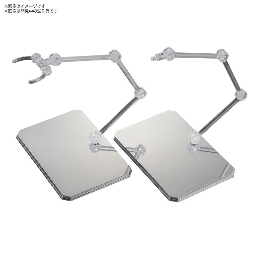 Bandai Action Base 6 (Clear Color) Mirror Sticker Set