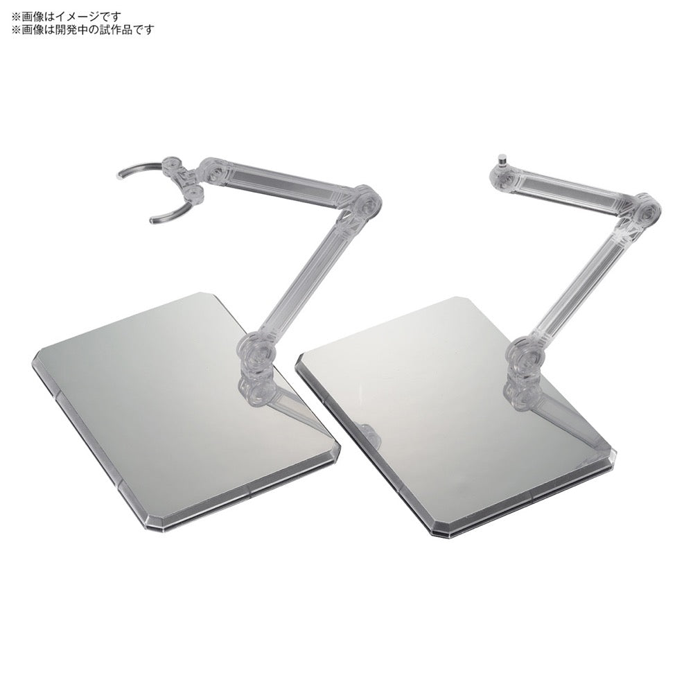 Bandai Action Base 7 (Clear Color) Mirror Sticker Set
