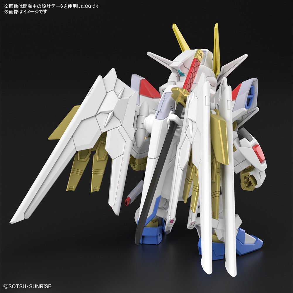 Bandai 5067173 SDCS Mighty Strike Freedom Gundam Seed Freedom