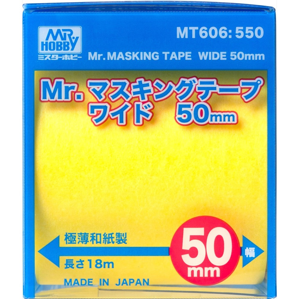 Mr Hobby (Gunze) MT606 Mr Masking Tape Wide 50mm