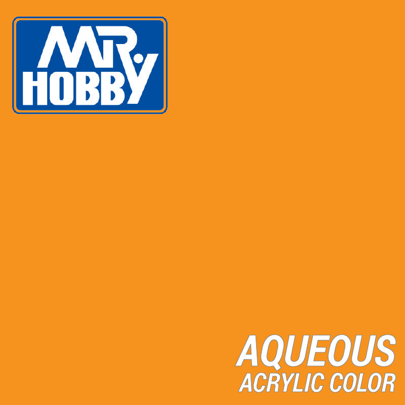 Mr Hobby (Gunze) H092 Aqueous Gloss Clear Orange Acrylic Paint 10ml